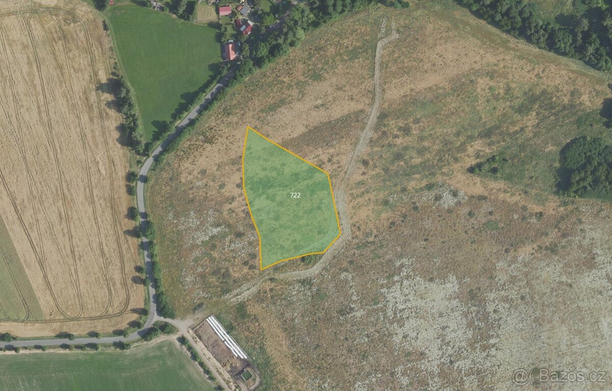 Zemědělská půda, prodej, Drahlín, Příbram - 2