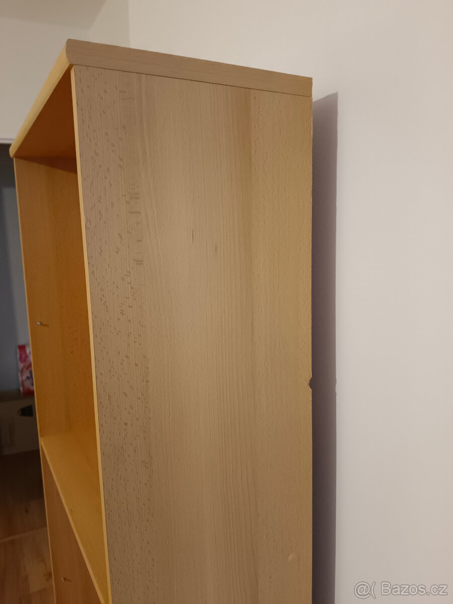 Knihovna - dekor buk - 2