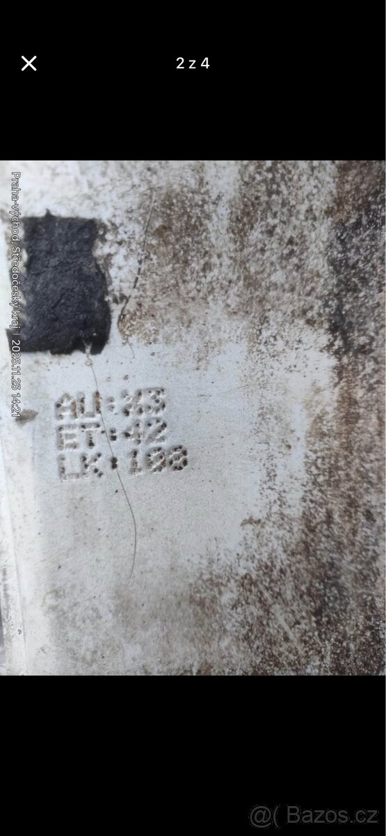 Prodám disky ford 4x108 r15 - 2