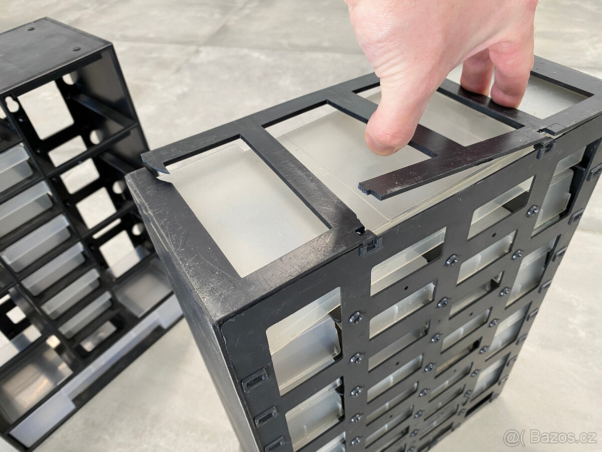 Nástěnný organizér do dílny plastový - 2