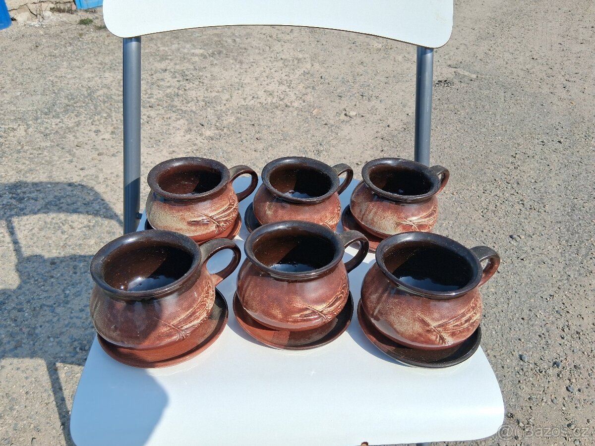 Keramická čajová souprava - 2