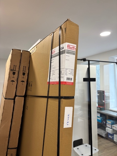 Sprchová zástěna do niky 160cm - 2