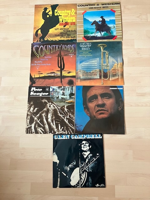 Prodám LP desky Country - 2