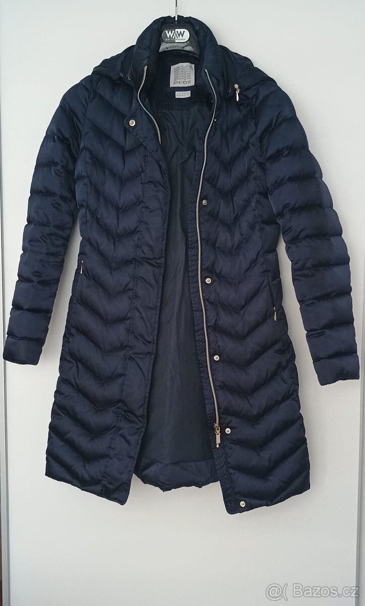 Dámská zimní bunda ke kolenům - 2