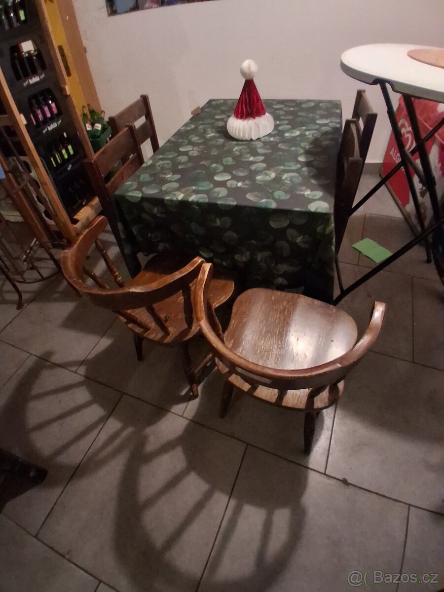 Masivní stoly a lavice - 2