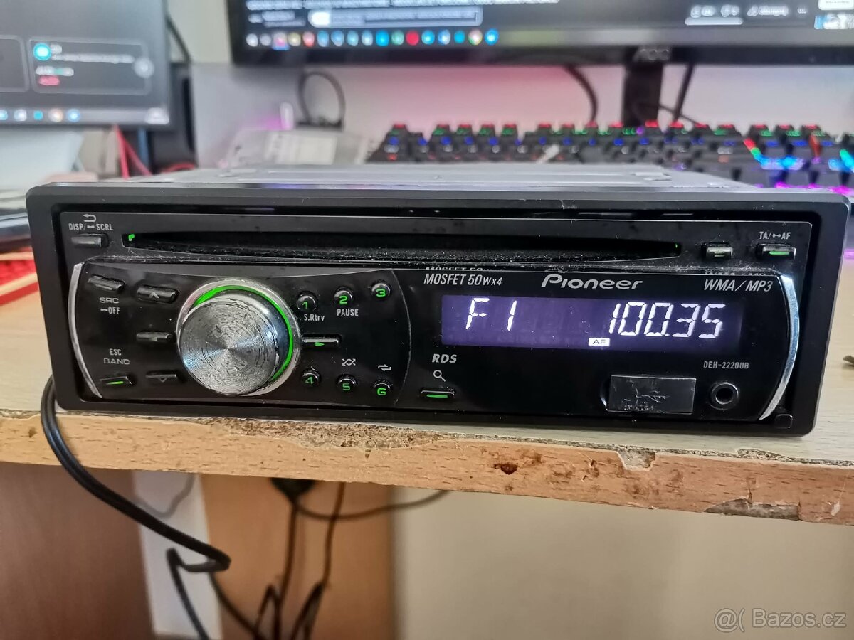 Autorádio Pioneer usb aux mp3 fm - 2