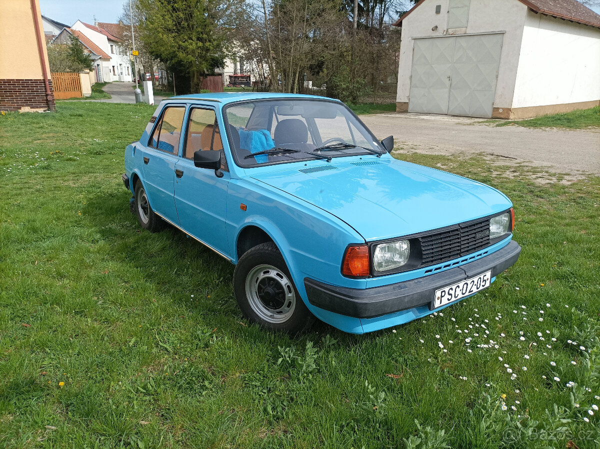 Ikona českých silnic na prodej – Škoda 105L - 1985 - 2
