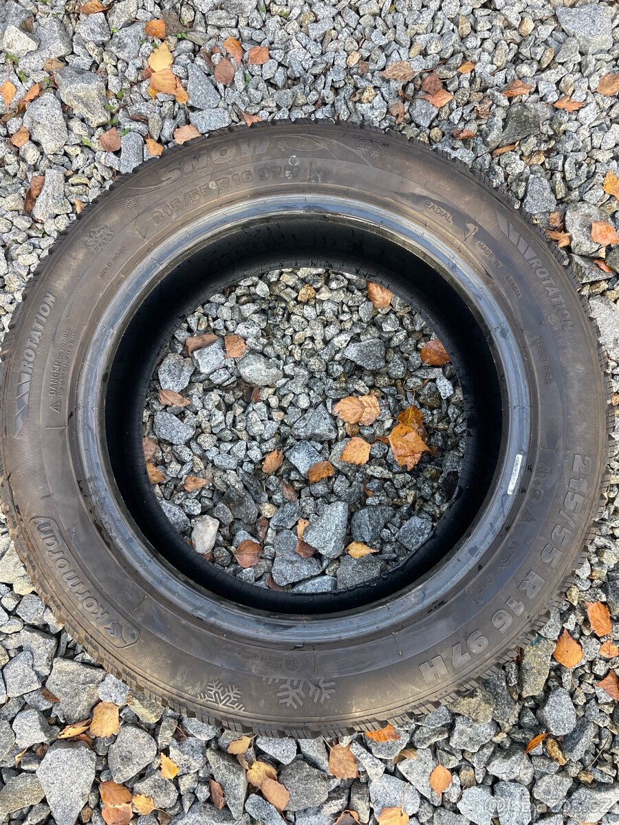 Zimní pneu 215/55/16 Kormoran 95% - 2