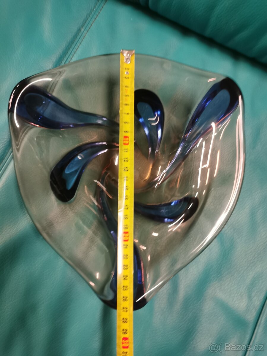 Mísa, hutní sklo. - 2