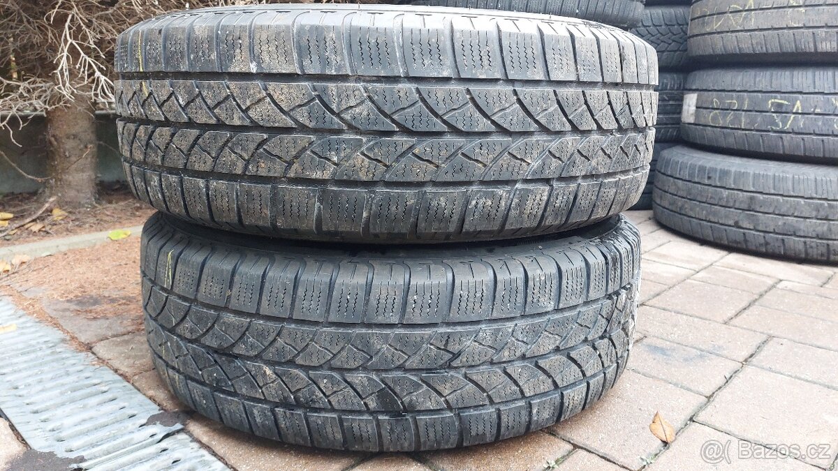 2x kola zimní 16", VW T5, T6, rozteč 5x120mm, pn 215/65/16C - 2