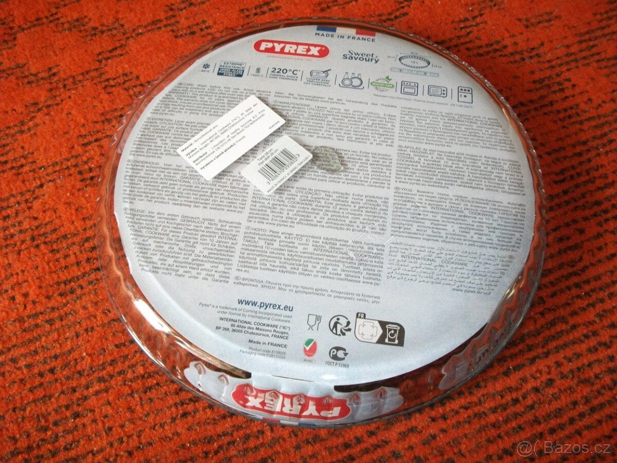 Zapékací miska skleněná - nová - 2