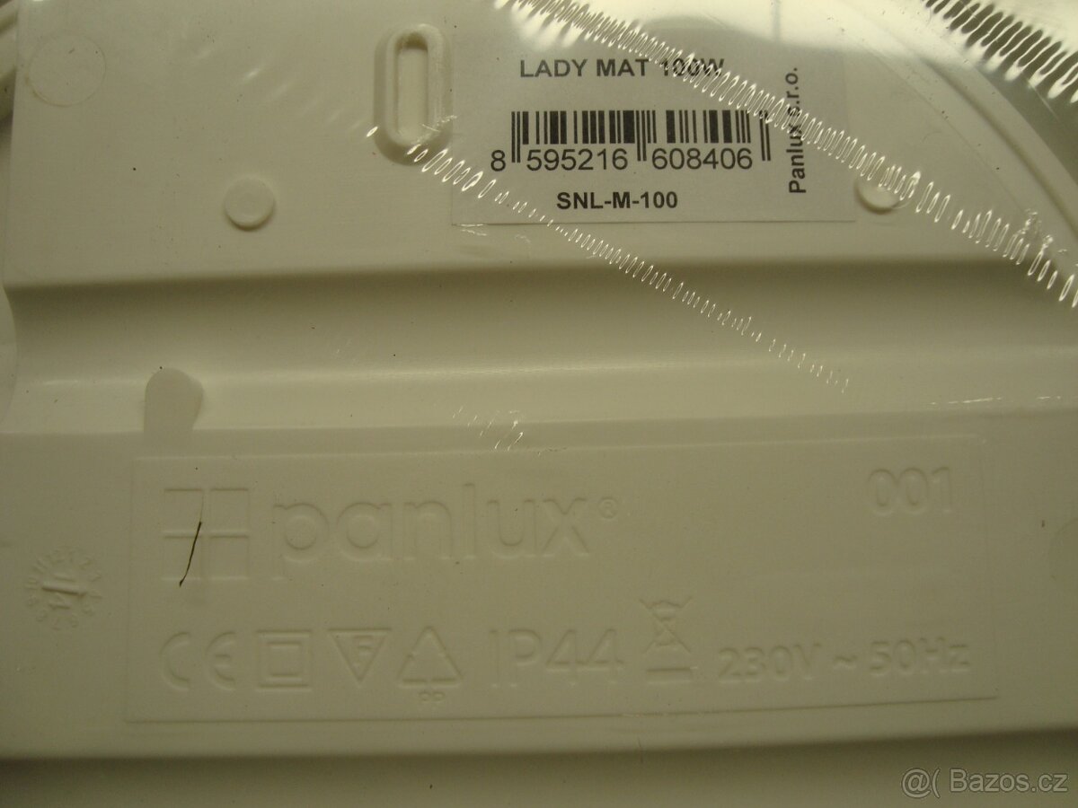 Světlo Svítidlo Panlux LADY 100W E27 IP44 mat bílá SNL-M-100 - 2