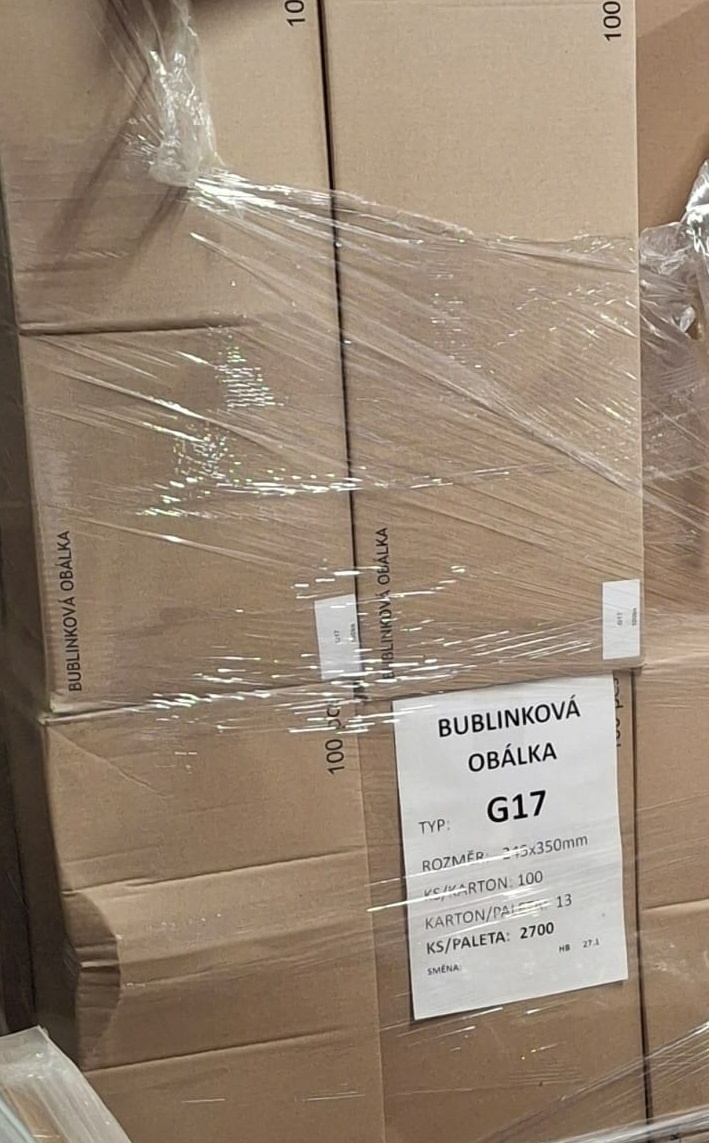 Bublinková obálka G17 - 245 x 350 mm - 2