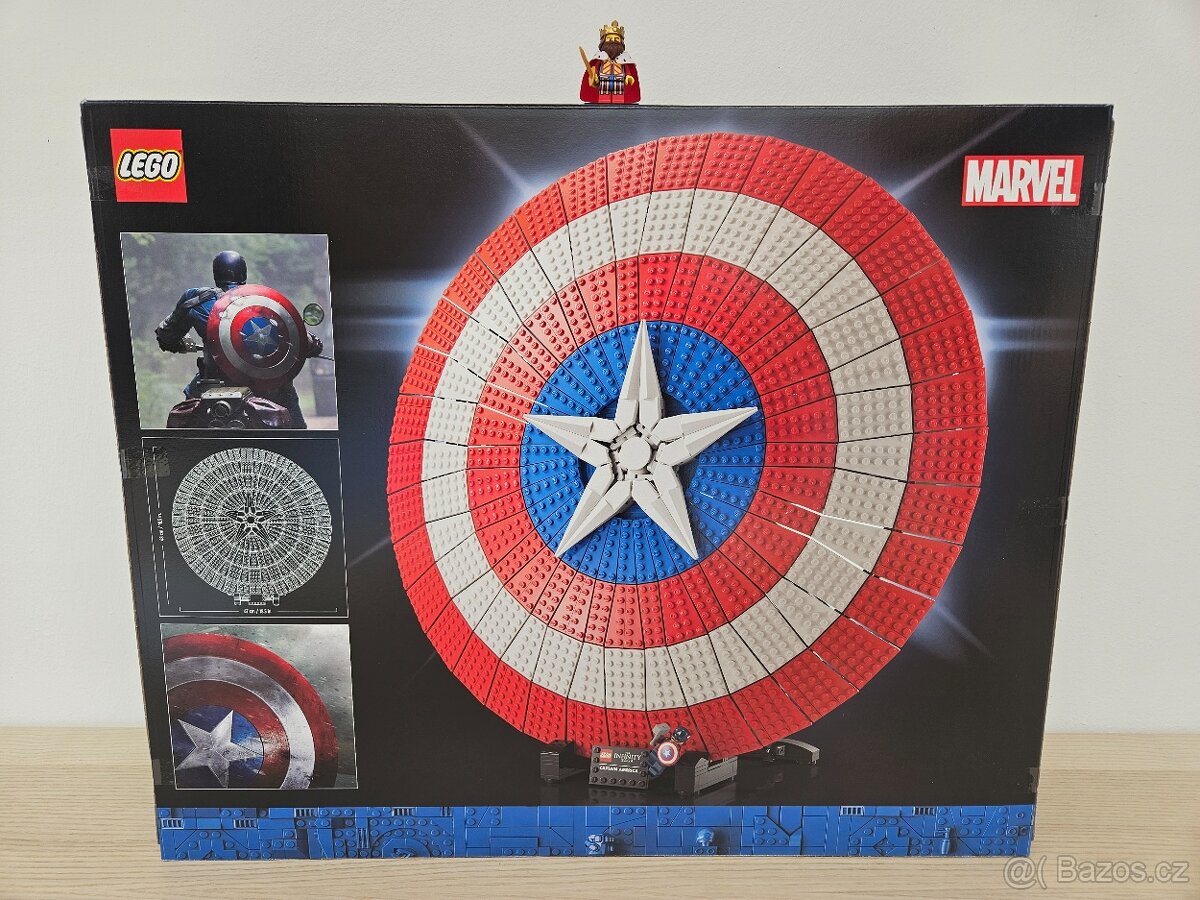 LEGO Marvel 76262 Štít Kapitána Ameriky - 2