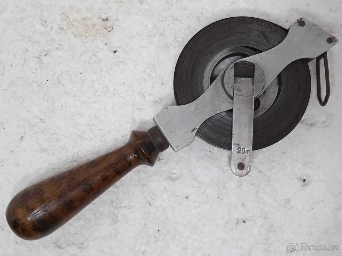 20m - Retro svinovací měřící pásmo - 2