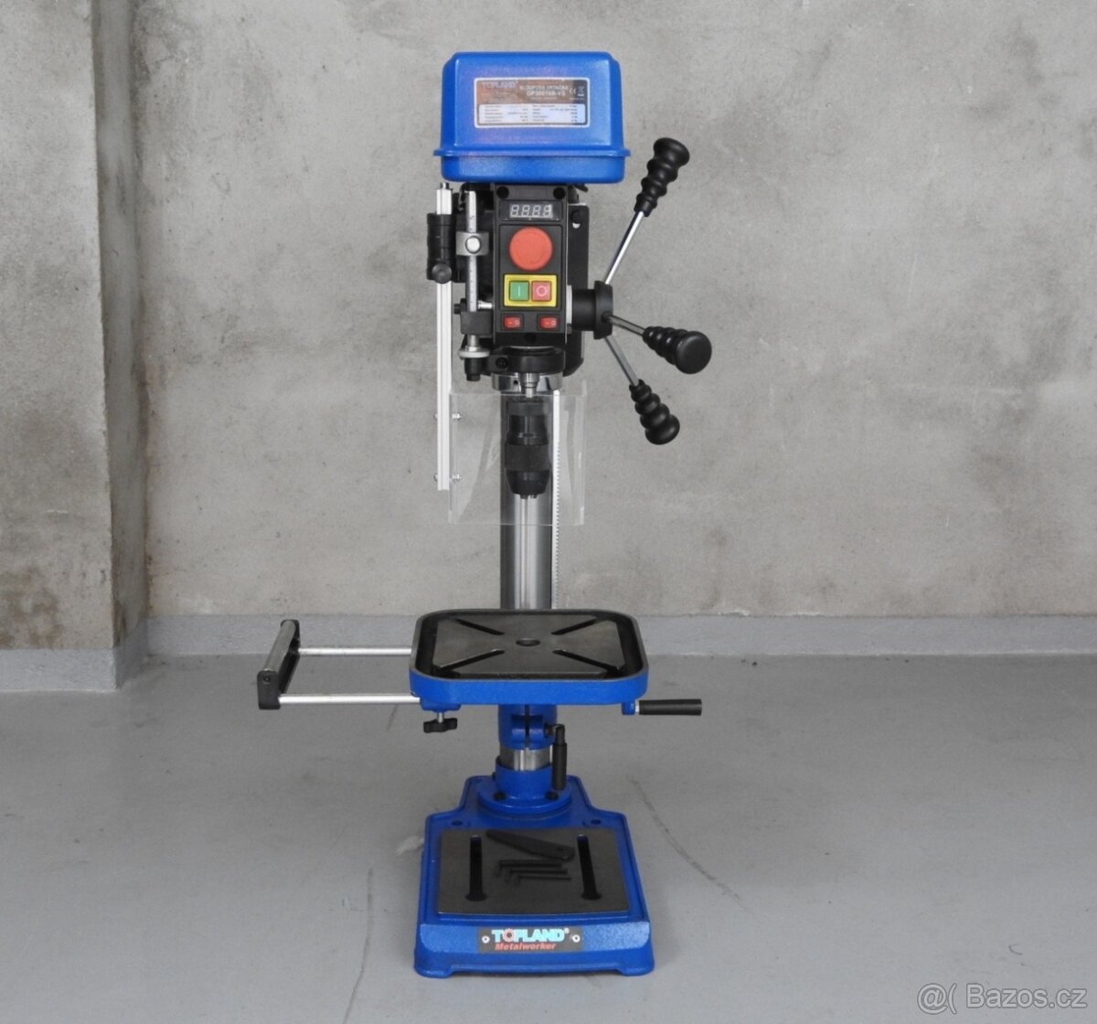 Stolní vrtačka s variátorem a laserem DP30016B-VS - 2