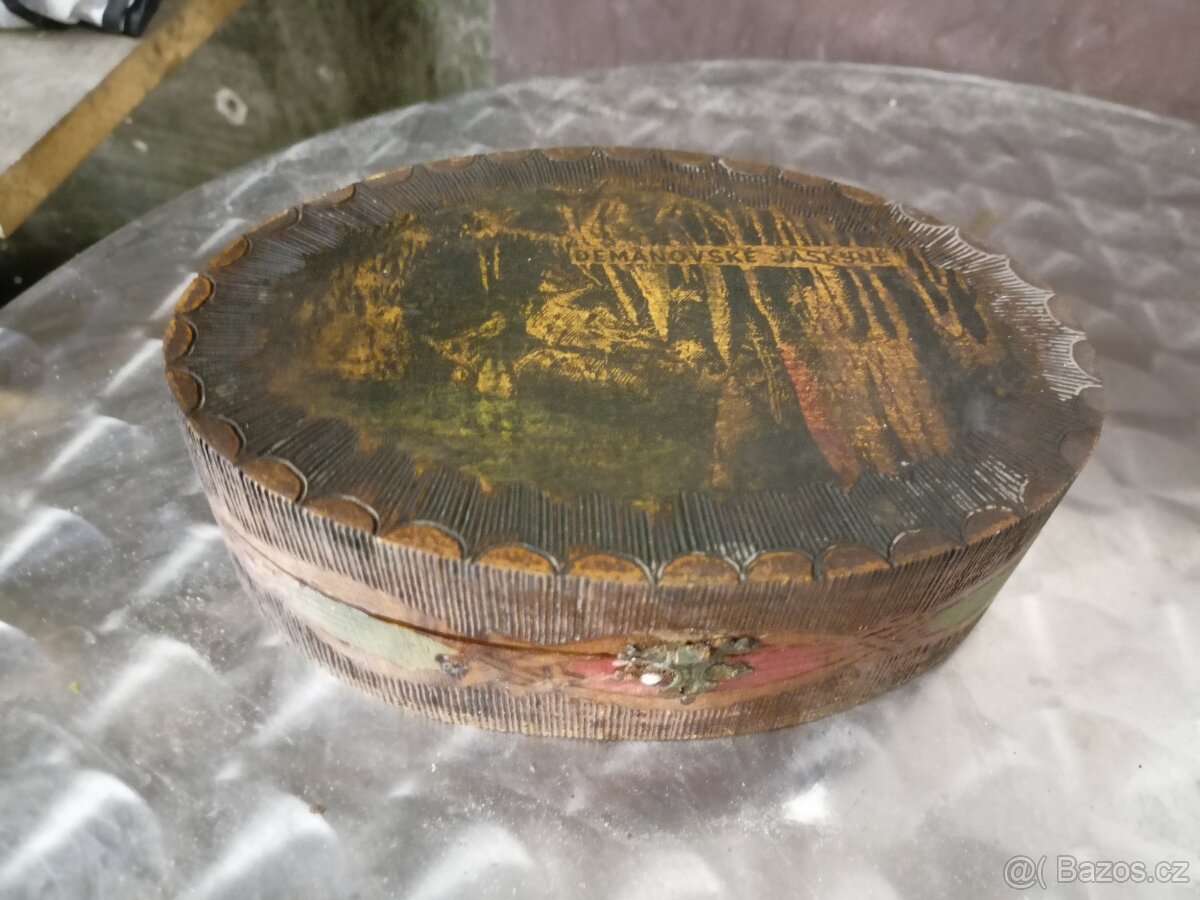 Dřevěná šperkovnice Demanovske jaskyne - 2