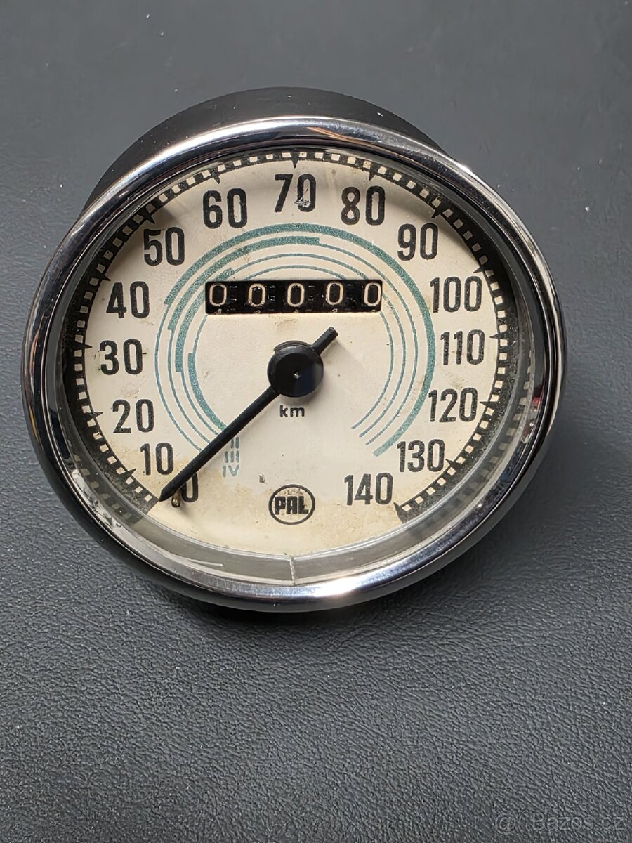 Tachometr Jawa kývačka půlbuben - 2