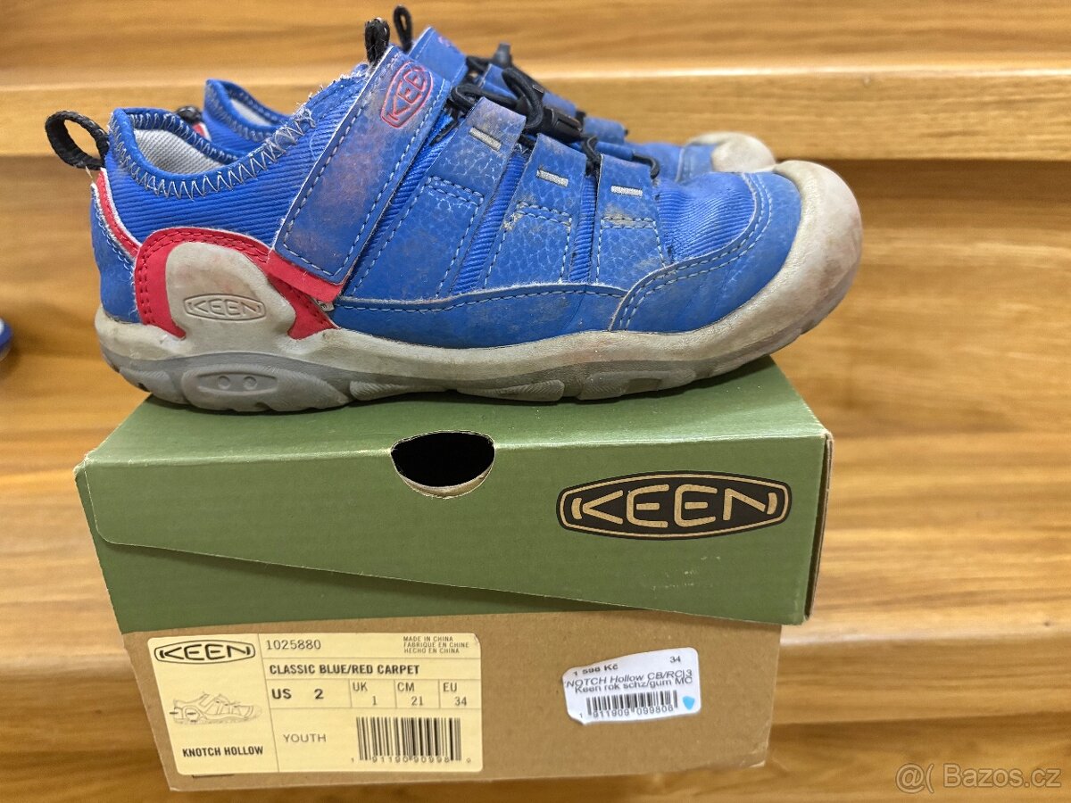 Prodám dětské boty Keen, velikost 34 - 2