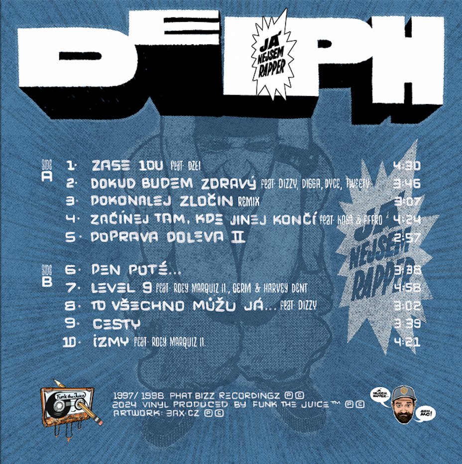 Deph - Já nejsem rapper ( LP ) - 2