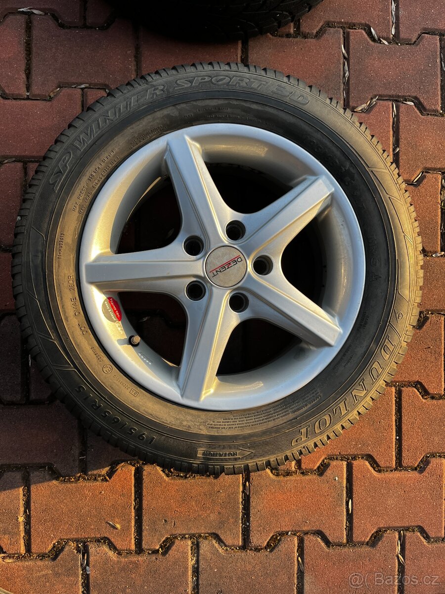 4x alu + pneu 195/65R15 Golf 7 - 2