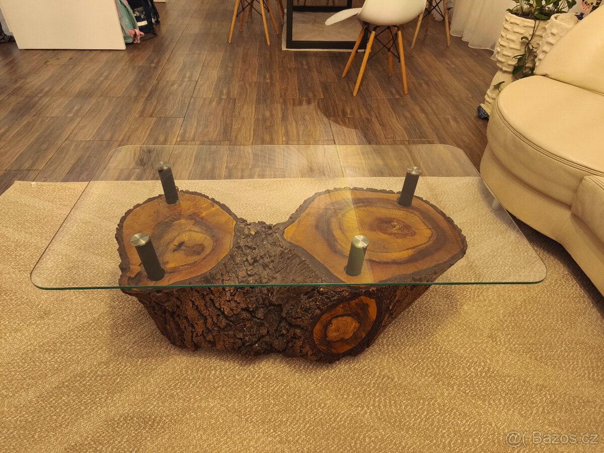 Konferenční stůl z ořechu - 2