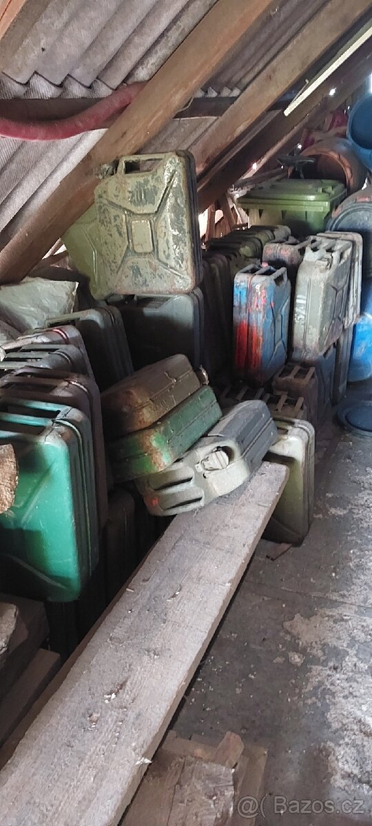 Plechový kanystr 20L - 2