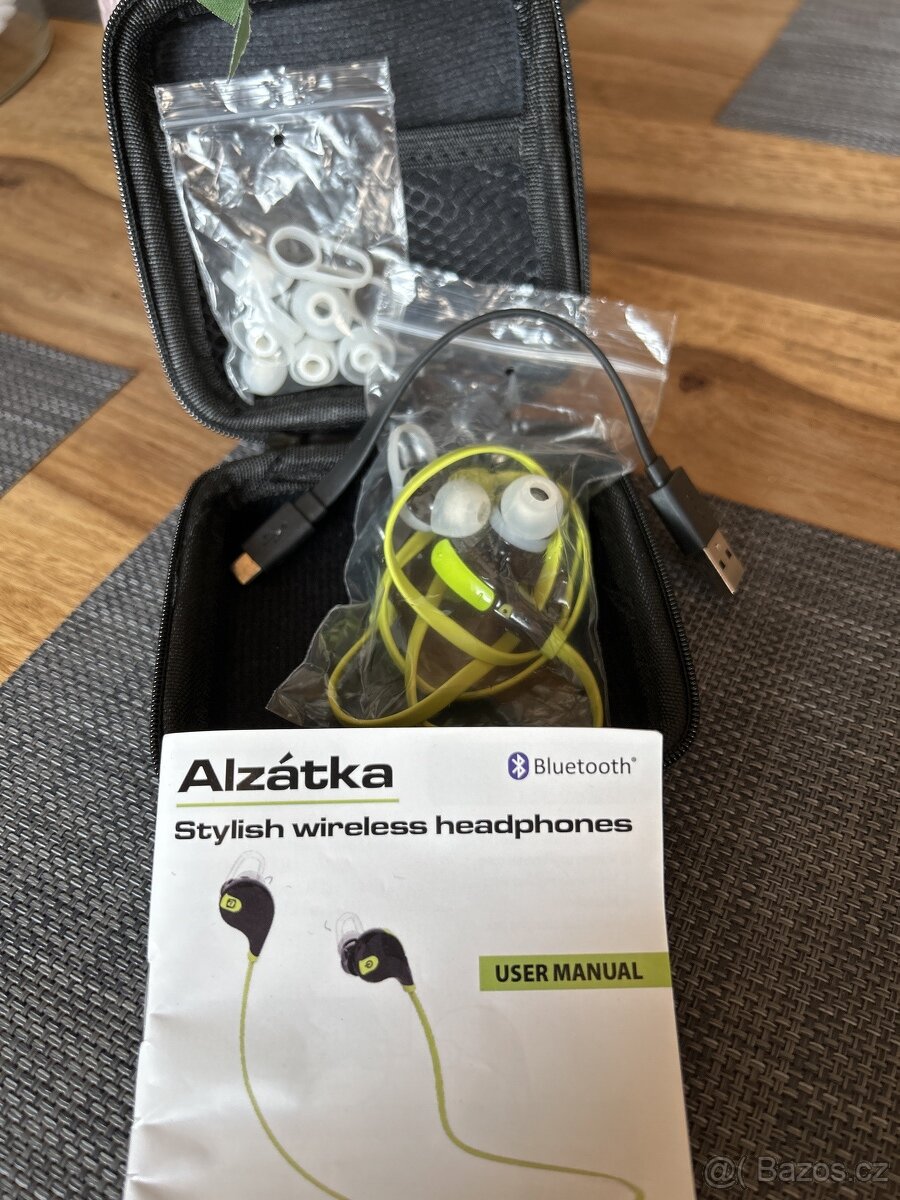 Alzátka nová, bezdrátová sluchátka - 2