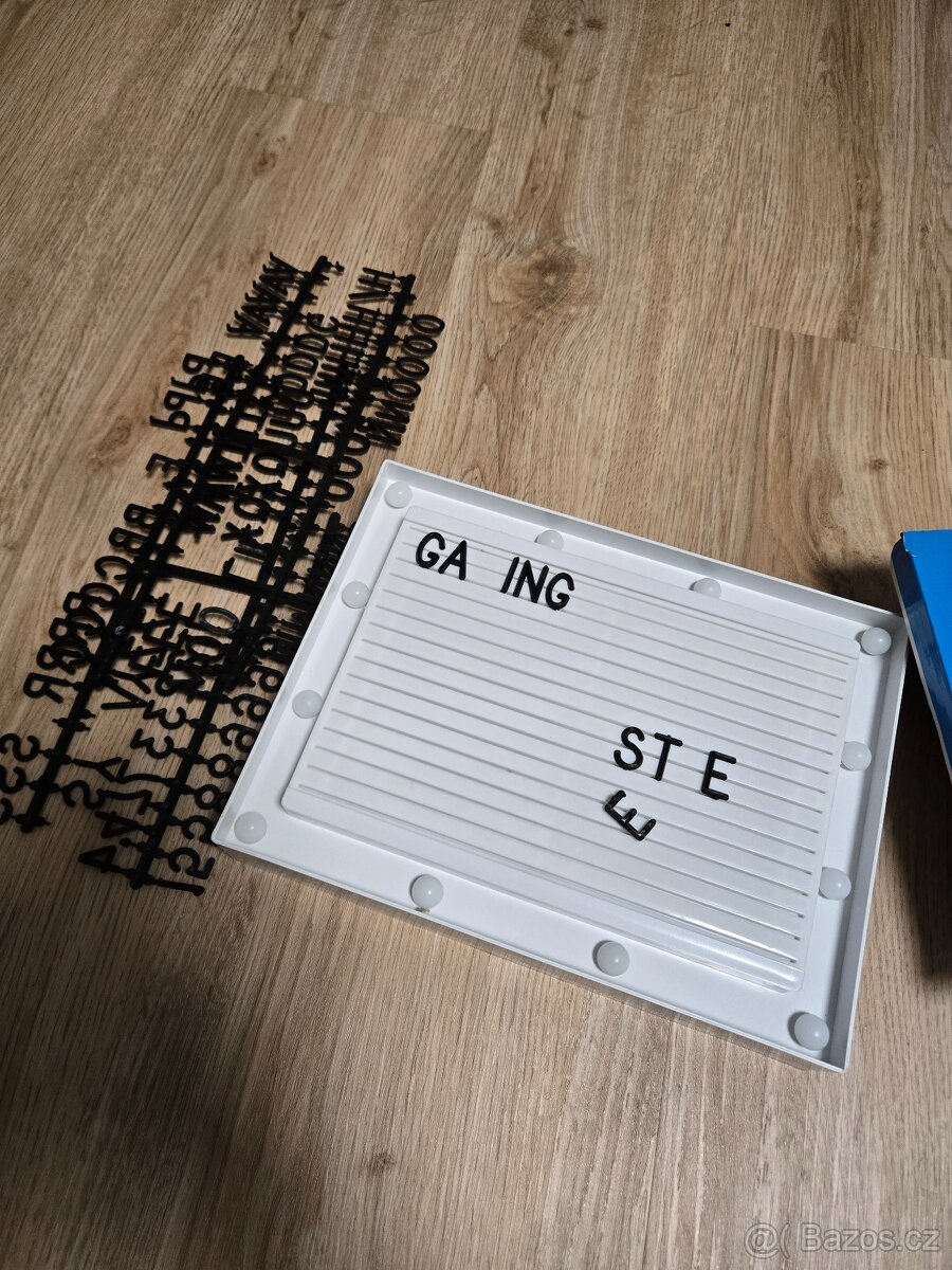 Světelný box s písmenky - 2