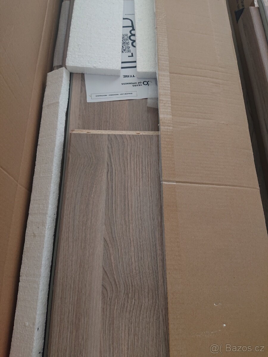 Obložková zárubeň Porta pravá 80 šířka 28 akát stříbrný - 2