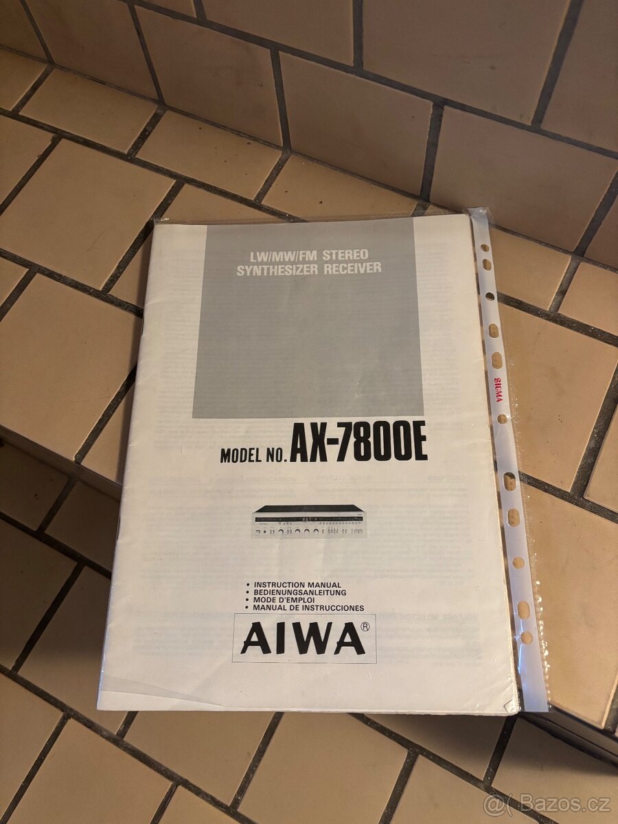Receiver zesilovač AIWA 7800 - 2