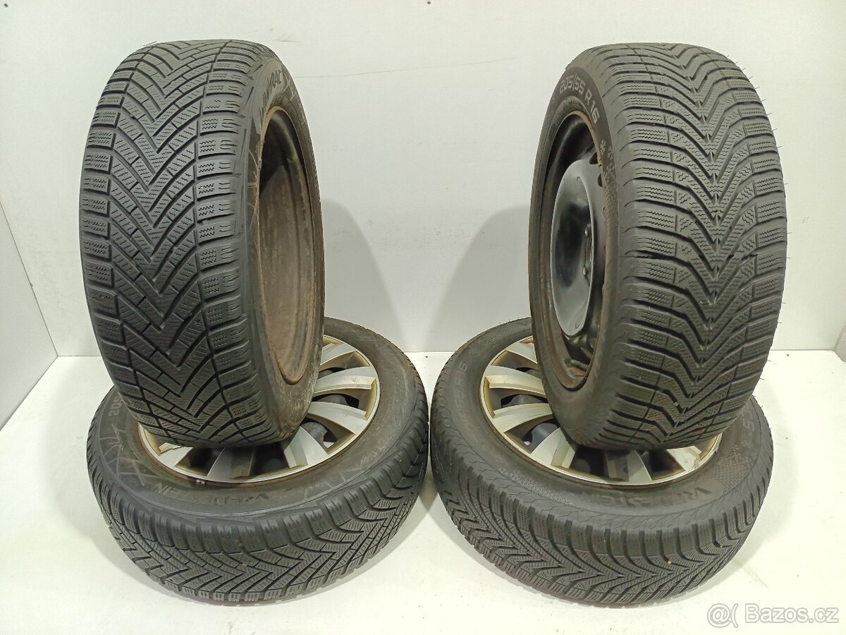 Zimní sada Renault 5x114,3 R16 pneu 205/55/16 - 2