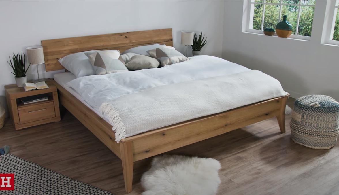 Postel z masivu buk berlin Germany 140 cm - 2