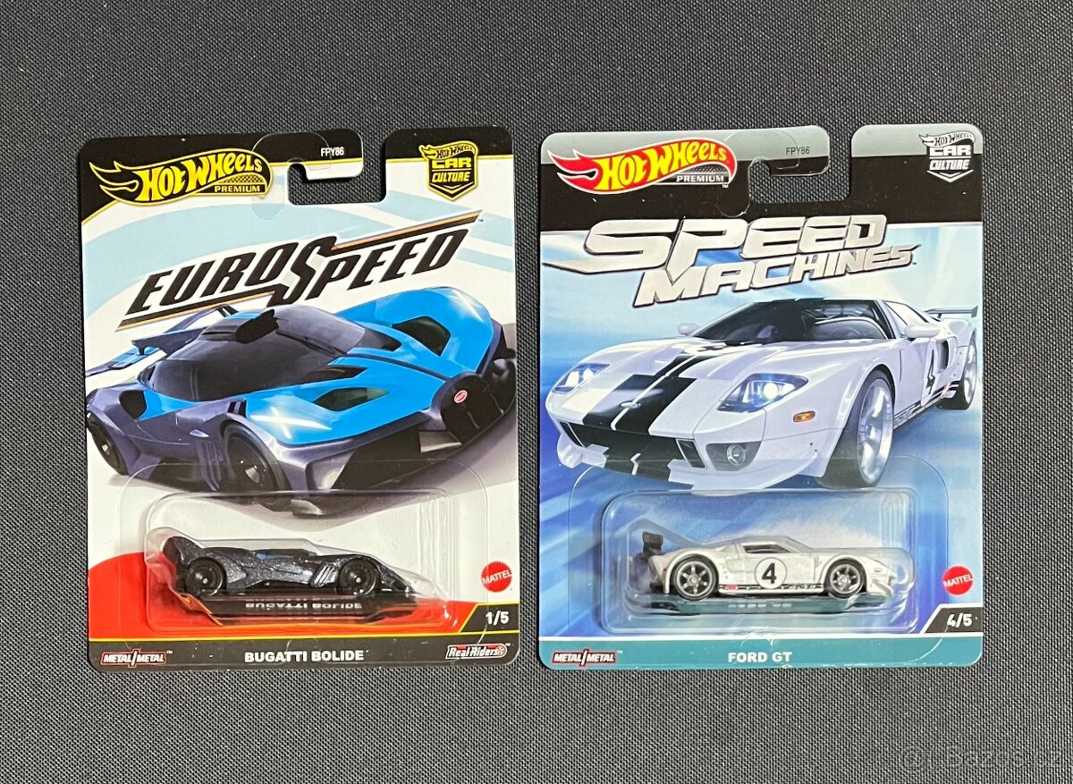 Hot wheels Aston, Bugatti, Lamborghini - 2