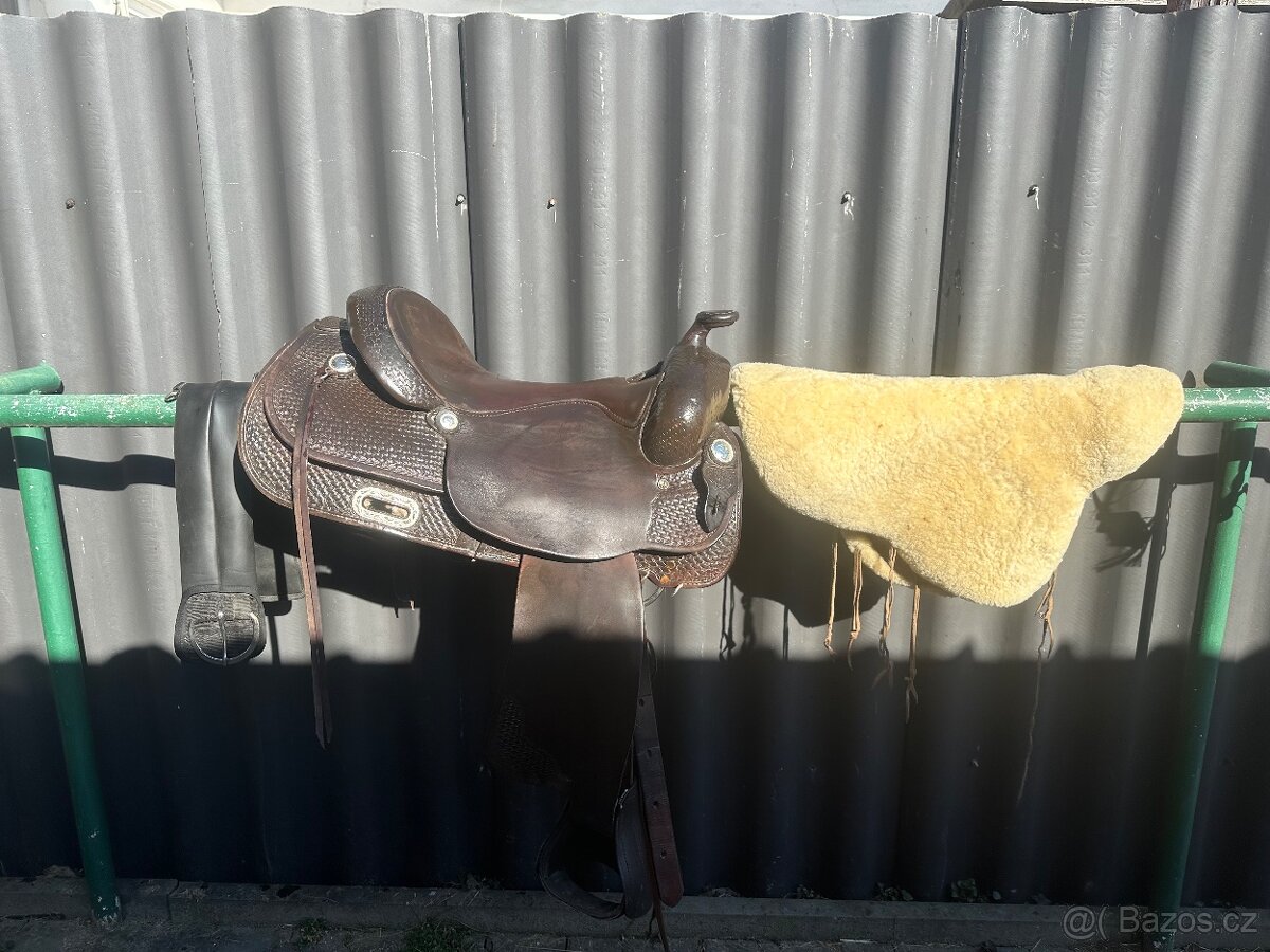 Westernové sedlo - 2