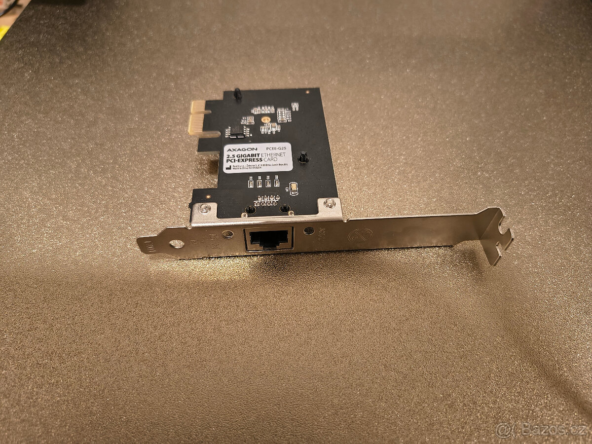 Síťová karta AXAGON PCEE-G25 - 2