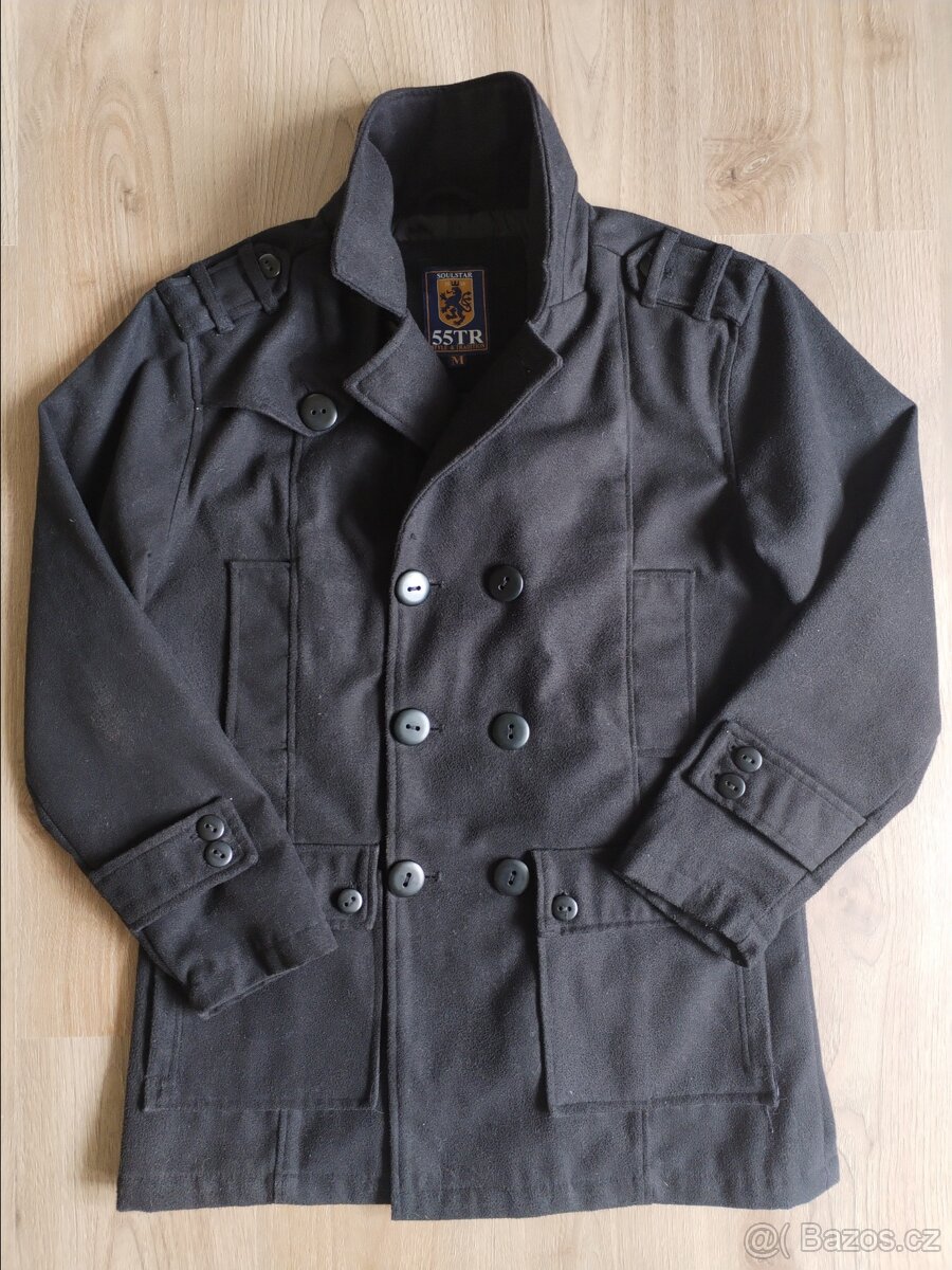 Pánský flaušový kabát M L - 2