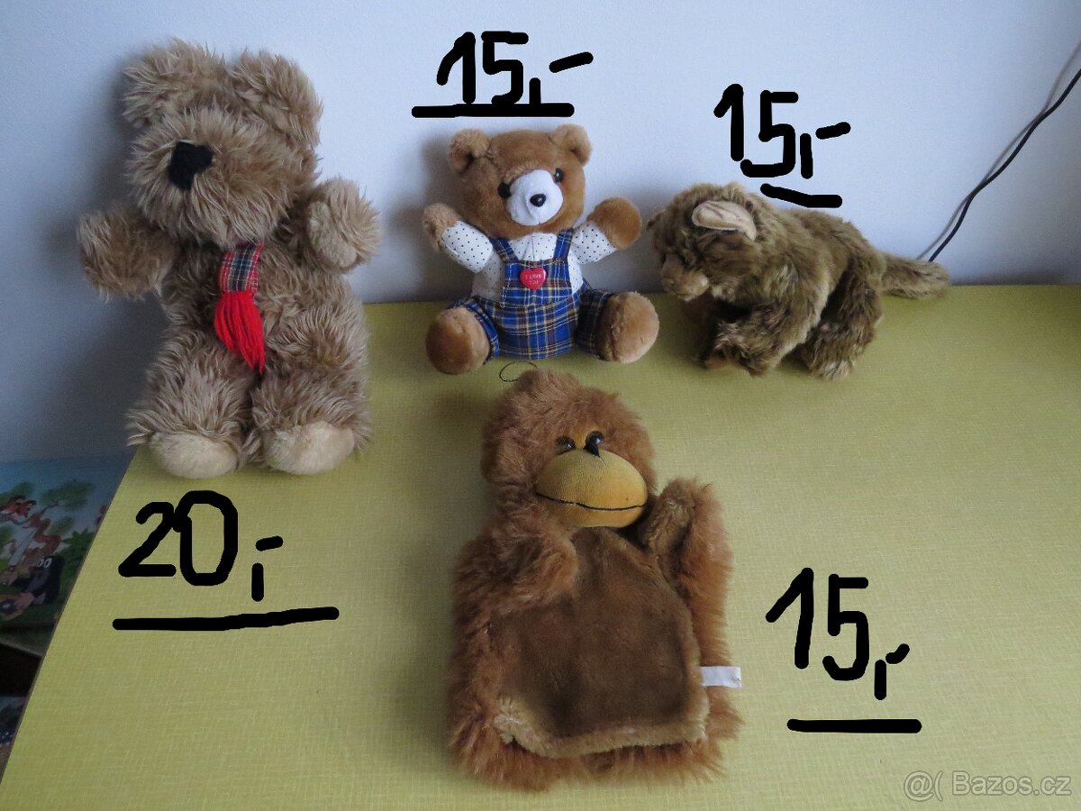 Plyšáci, hračky pro miminka - 2