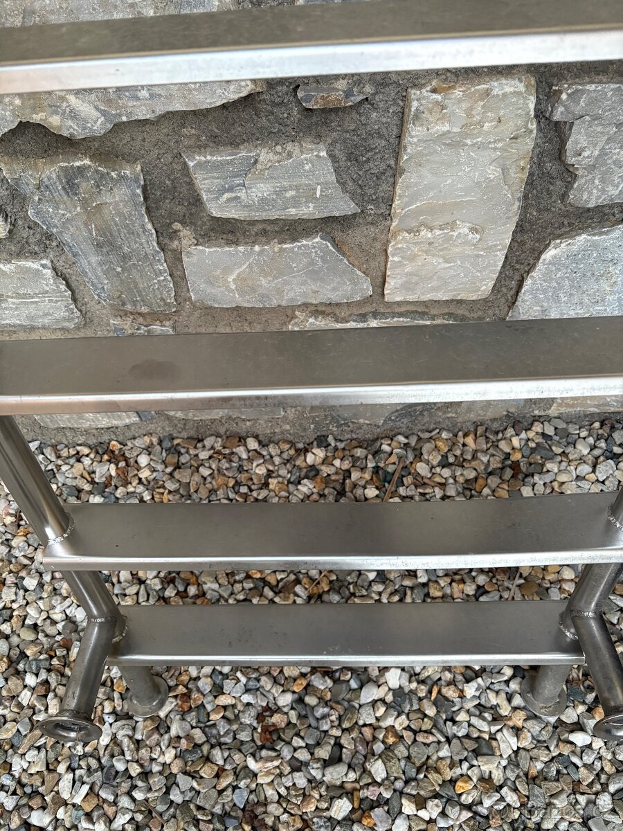 Nerezové schody - 2