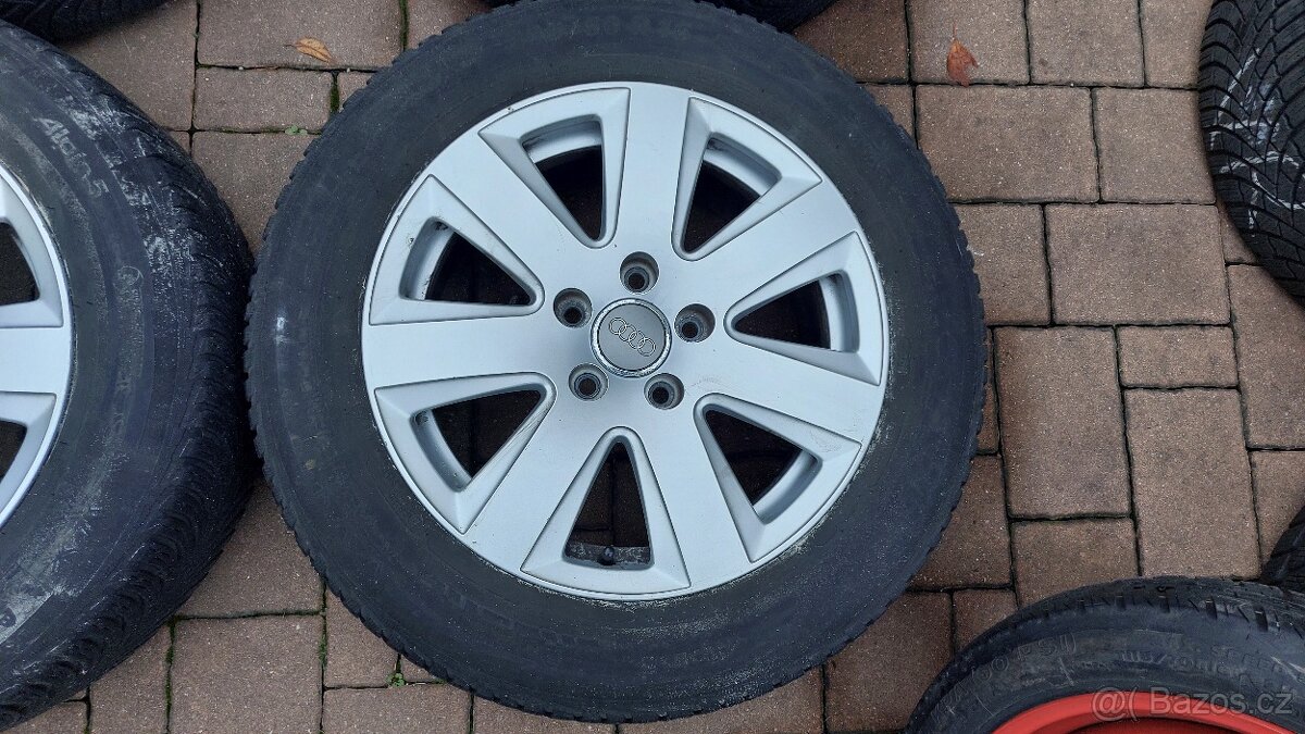 ALU orig. AUDI 16", rozteč 5x112mm, pneu 205/60/16, 96H - 2