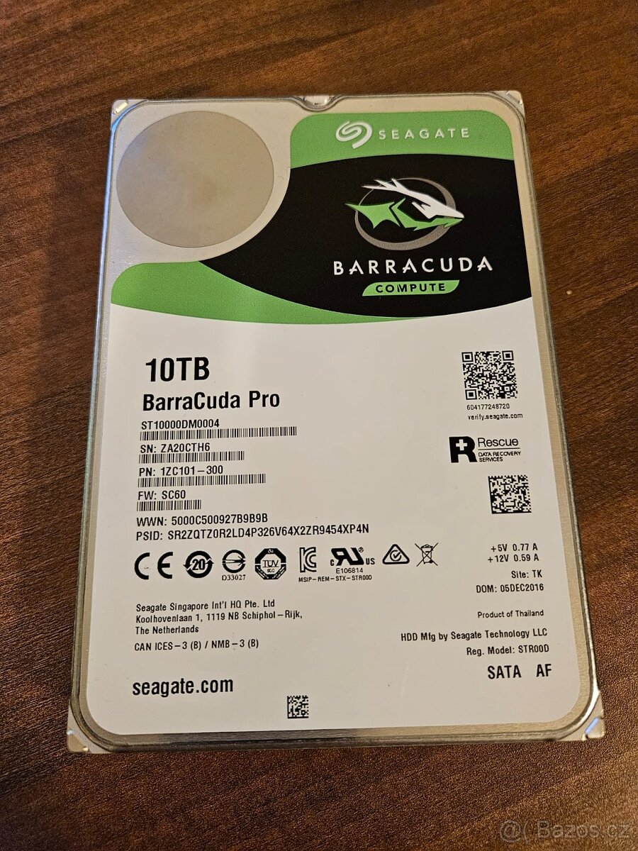 Nejlepší ceny na bazoši: HDD 500GB, 2TB, 6TB, 8TB 10TB - 2