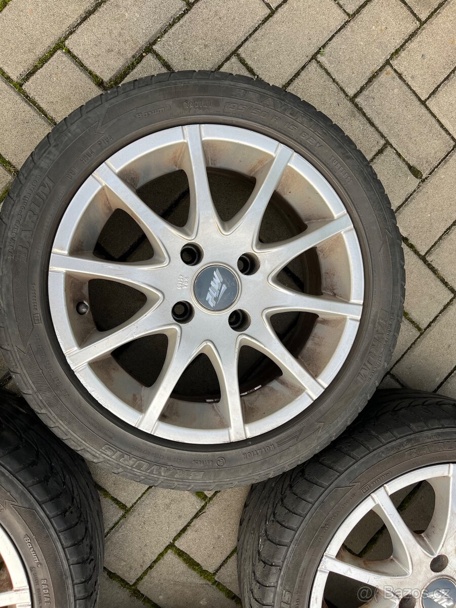 4x litá kola 4x108 R15 - 2