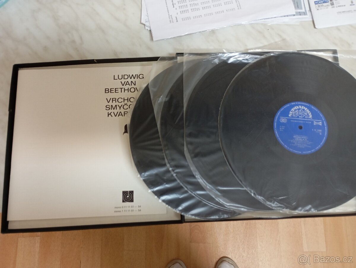 LP Vynil Beethoven - Vrcholné smyčcové kvartety - 2
