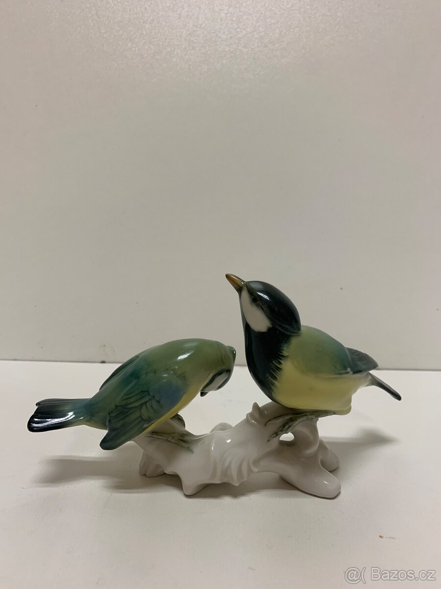 Soška Dvě sýkorky - KARL ENS - 2