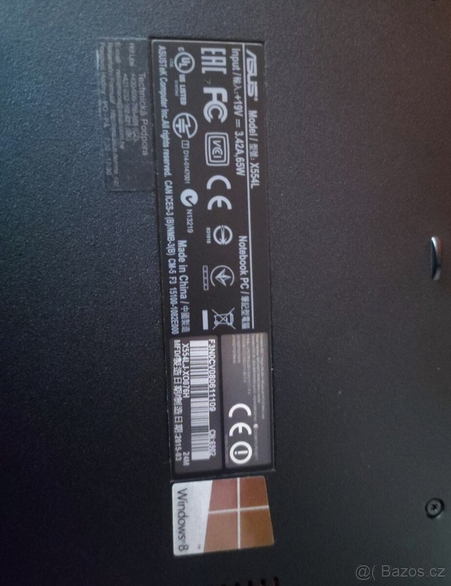 Asus x554L - 2