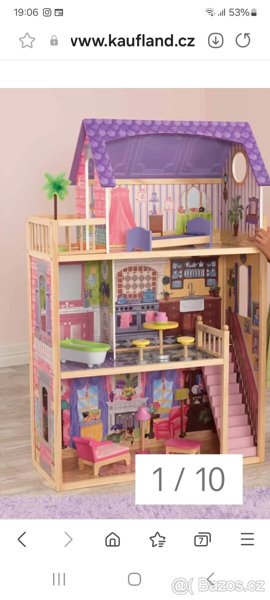 Dřevěný velký dům kidkraft - 2