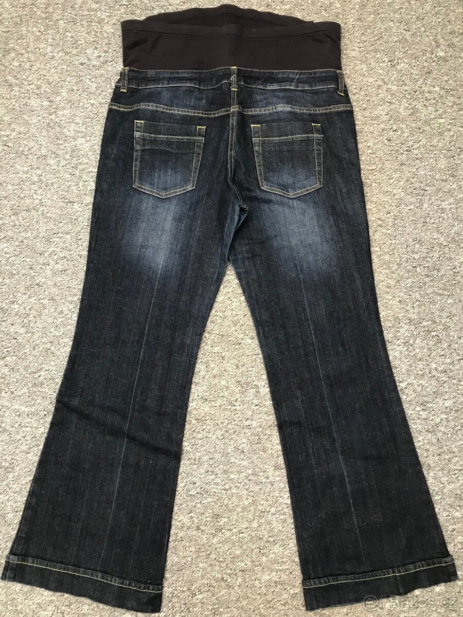 Těhotenské rifle vel.XL - 2