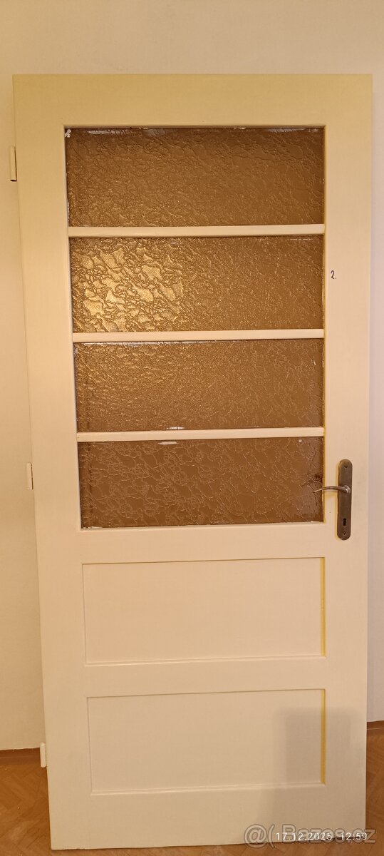 Historické dobové interiérové dveře - 2