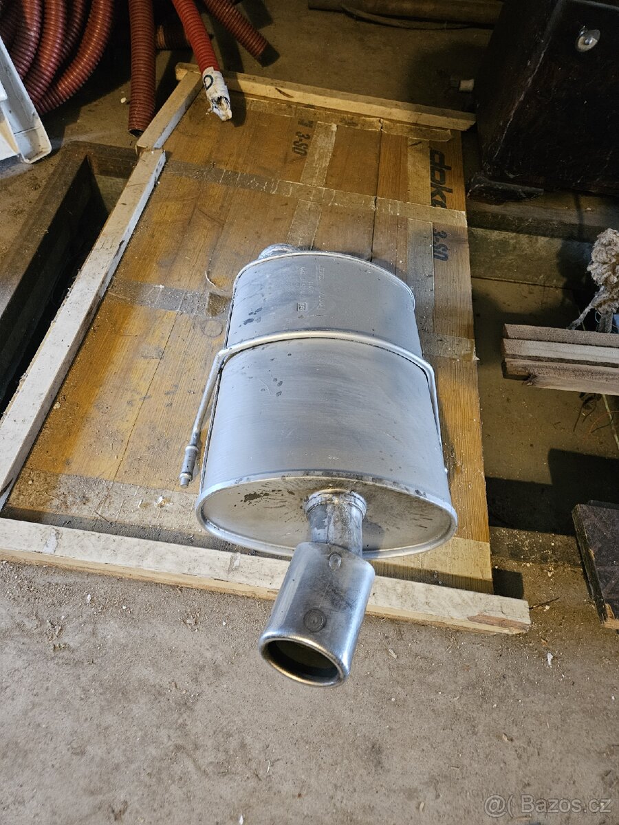 406 V6 - výfuk zadní tlumič - 2