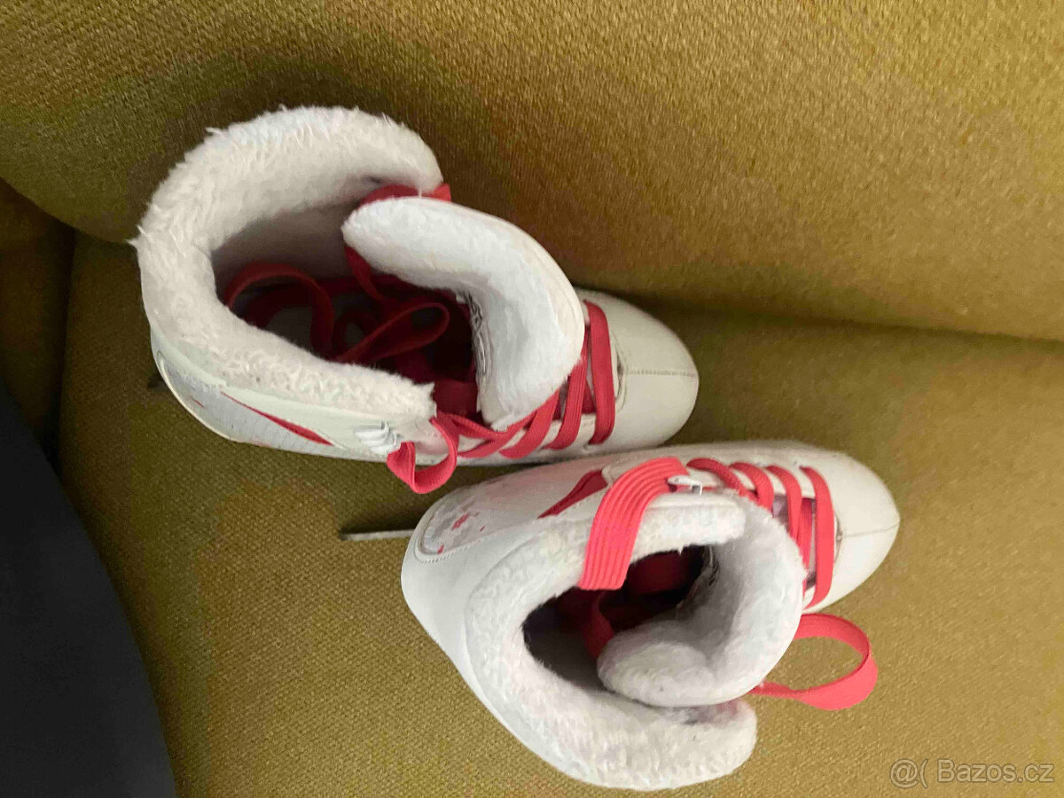 Dívčí brusle s beránkem velikost 33 - 2